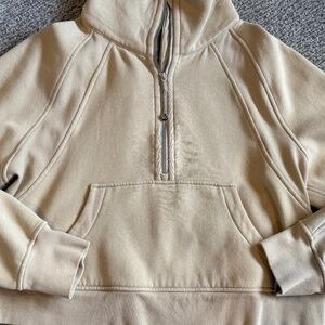 lululemon scuba half-zip...  sz 6